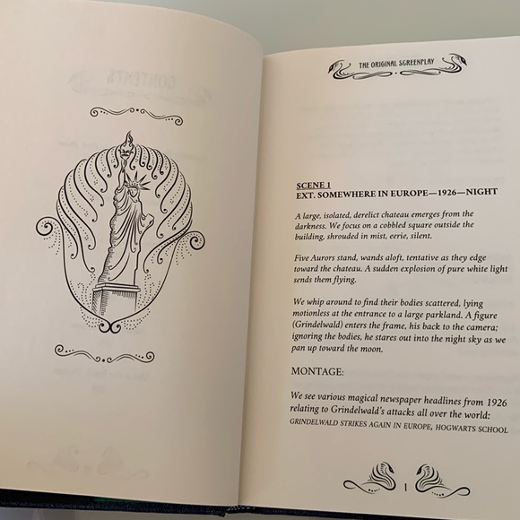 Hardcover Fantastic Beasts and where to find them by J.K. Rowling fantasy book - Picture 10 of 15